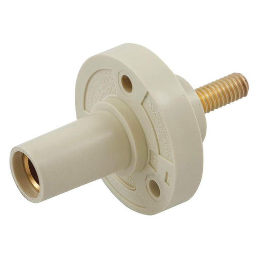 conector camlock 150a panel mount chasis tornillo female white