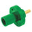 conector camlock 150a panel mount chasis tornillo male green