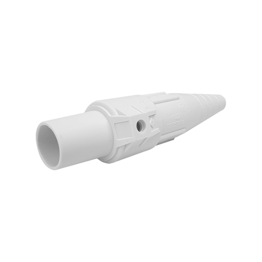 conector camlock 300-400a en linea single pole female white
