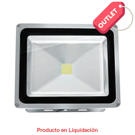 led floodlight, 50w, 85-265v, warm white, ledfl50 -descontinuado – mto