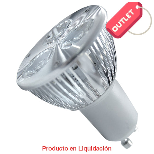 led mr16, 3w, 12v, base gu5.3, white, 30°, ledmr16-3 - descontinuado – mto