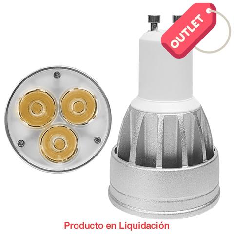 led mr16, 6w, 120v, base gu10, warm white dimeable, 30°, ledgu10-6d - descontinuado – mto