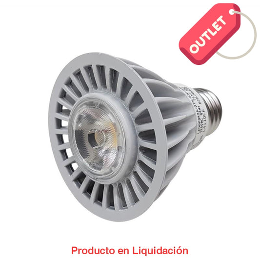 led par20, 8w, 120v, base e27, warm white dimeable, 25°, 3200k, mto