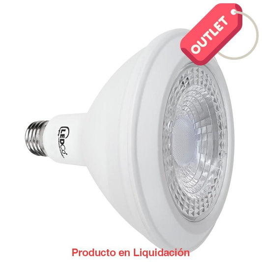led par38, 15w, 85-265v, base e27, blue, 30°, ledpar38 - descontinuado – mto