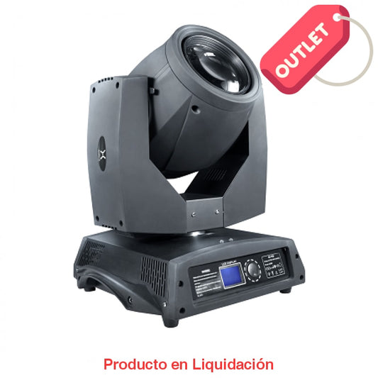 luminaria beam, movil, 280w, 100-240v, dmx. con lampara sirius 230w - descontinuado - mto