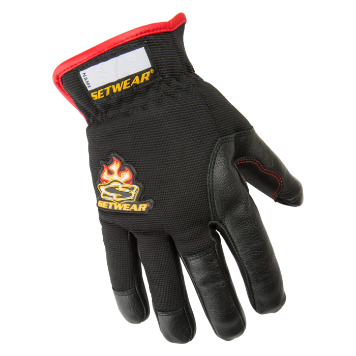 guantes hot hand gloves, medium, black